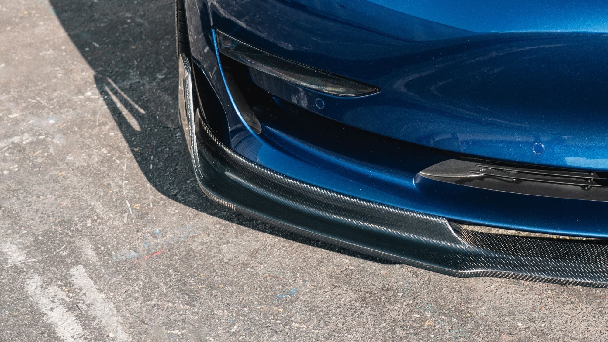 Tesla Model 3 Carbon Fiber Exterior