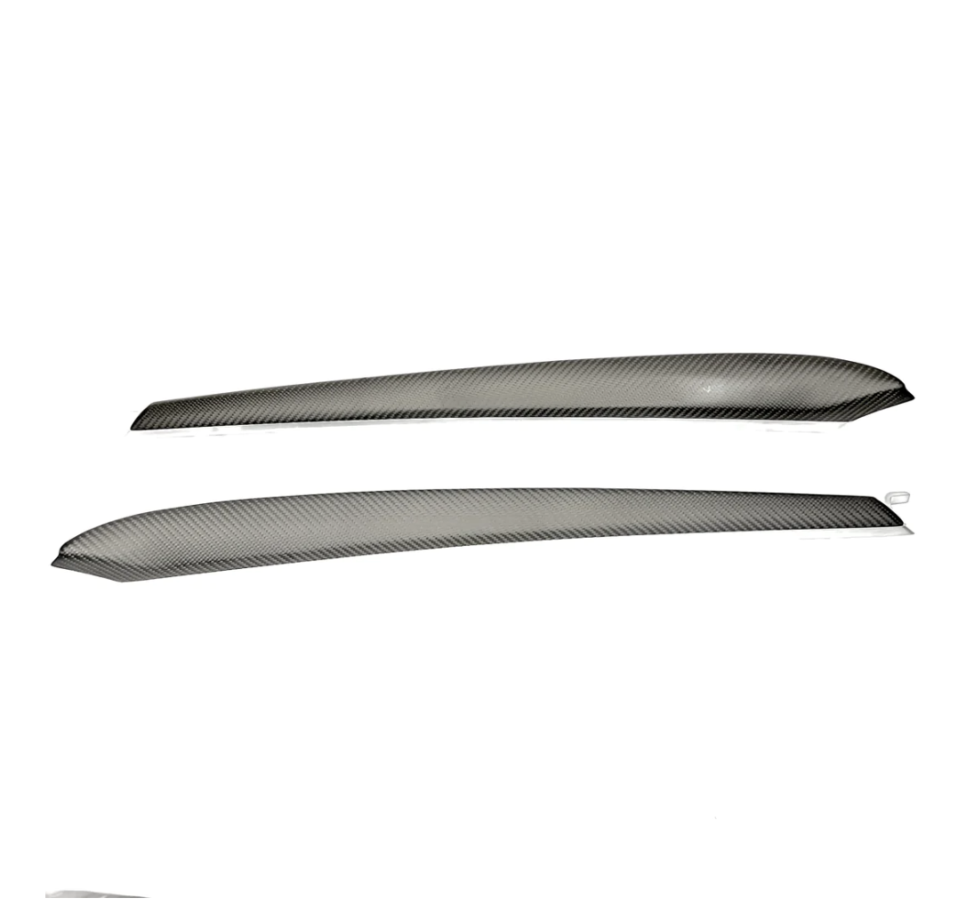 2021+ Model 3/Y Genuine Carbon Fiber Interior Door Trim Cover (2 pcs)