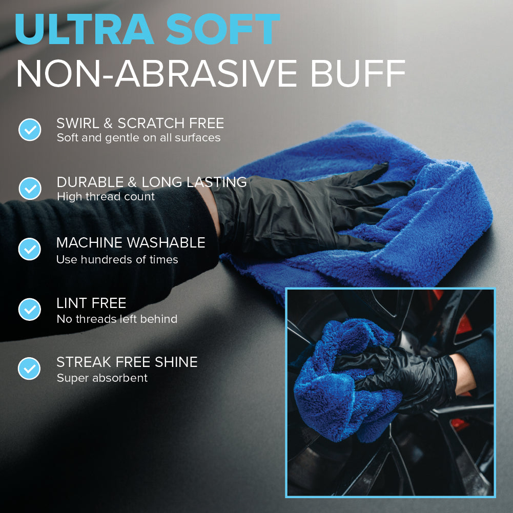 300 GSM Ultra Soft Microfiber Towels (Pack of 5)