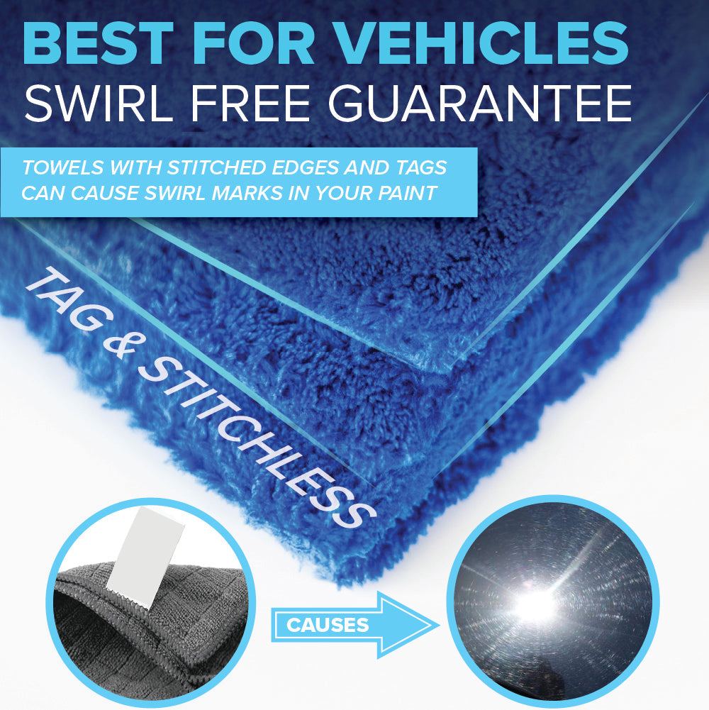 300 GSM Ultra Soft Microfiber Towels (Pack of 5)