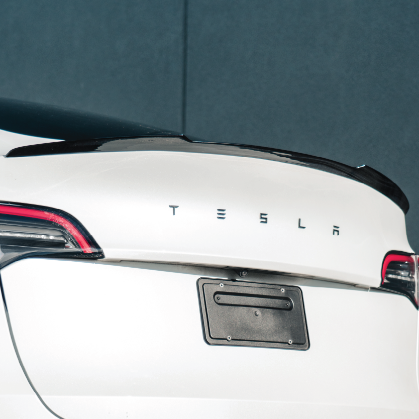 Model 3/Y Rear Trunk Emblem Letters - Gloss/Matte Black