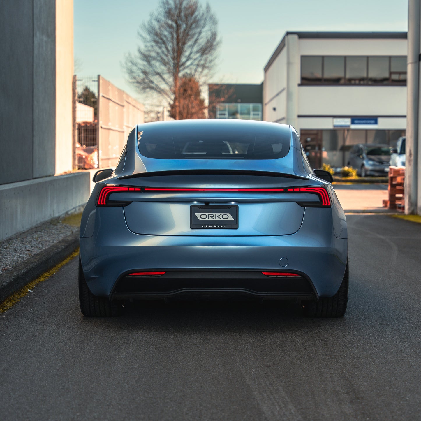 Model 3 Highland 2024+ Genuine Carbon Fiber Rear Trunk Performance Spoiler V2 (OEM Style)