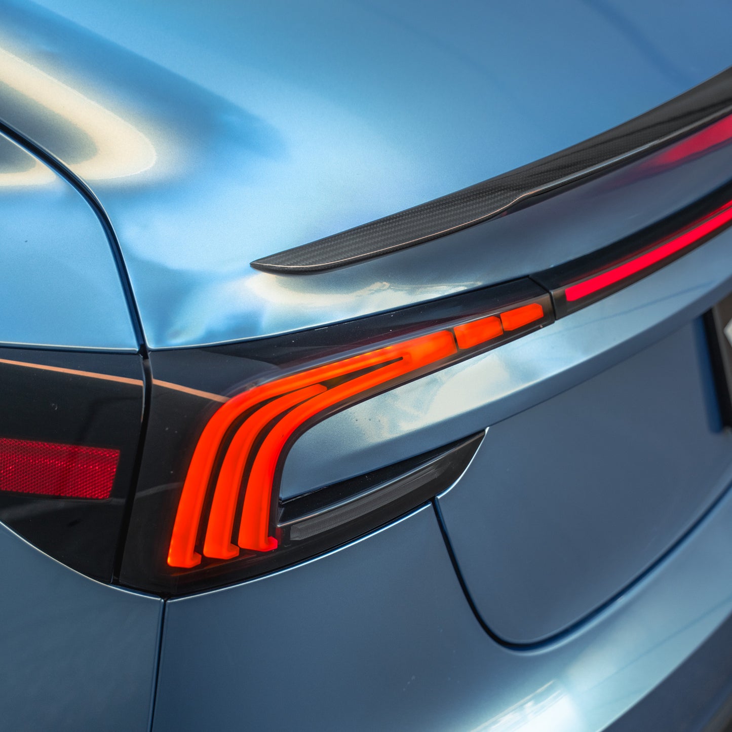 Model 3 Highland 2024+ Genuine Carbon Fiber Rear Trunk Performance Spoiler V2 (OEM Style)
