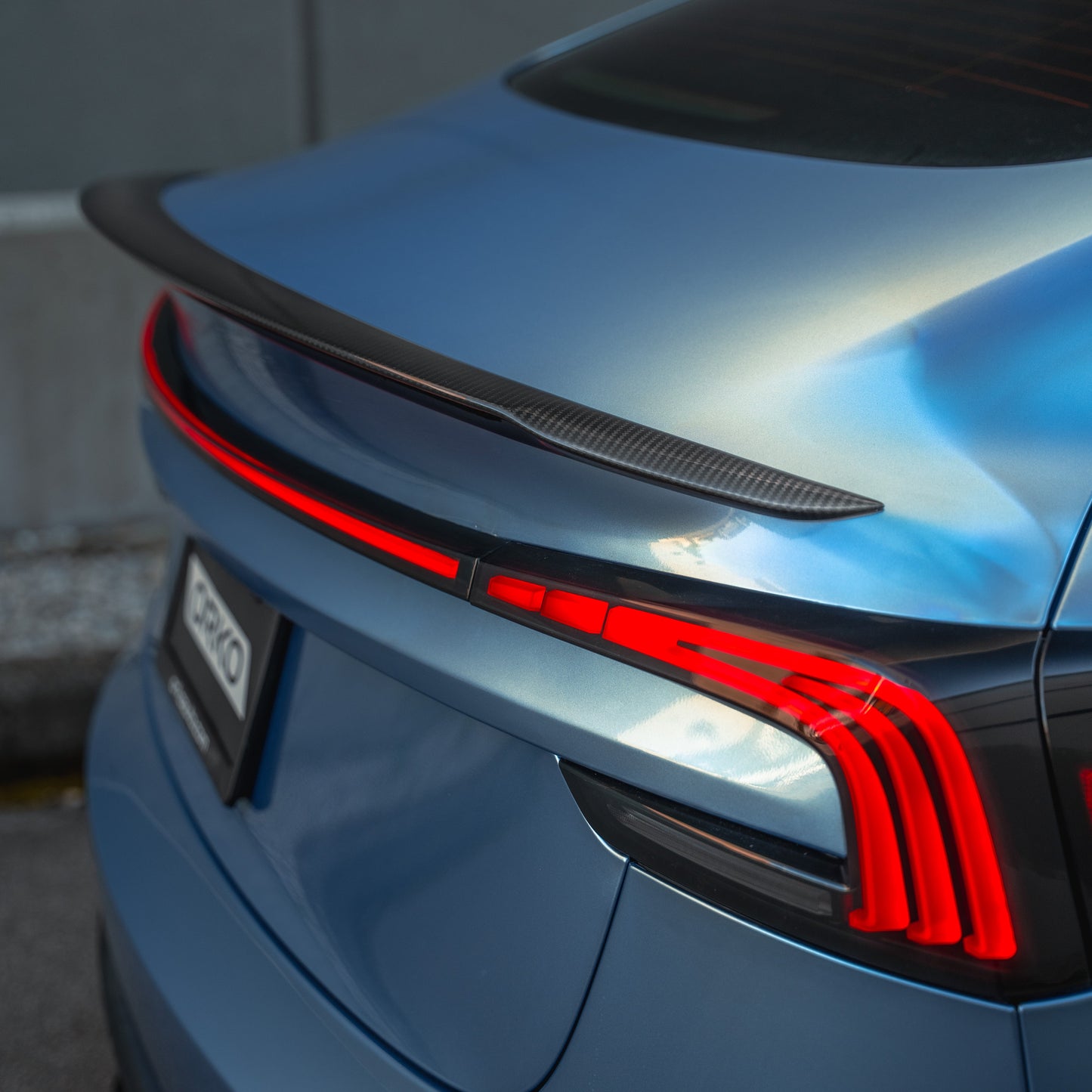 Model 3 Highland 2024+ Genuine Carbon Fiber Rear Trunk Performance Spoiler V2 (OEM Style)