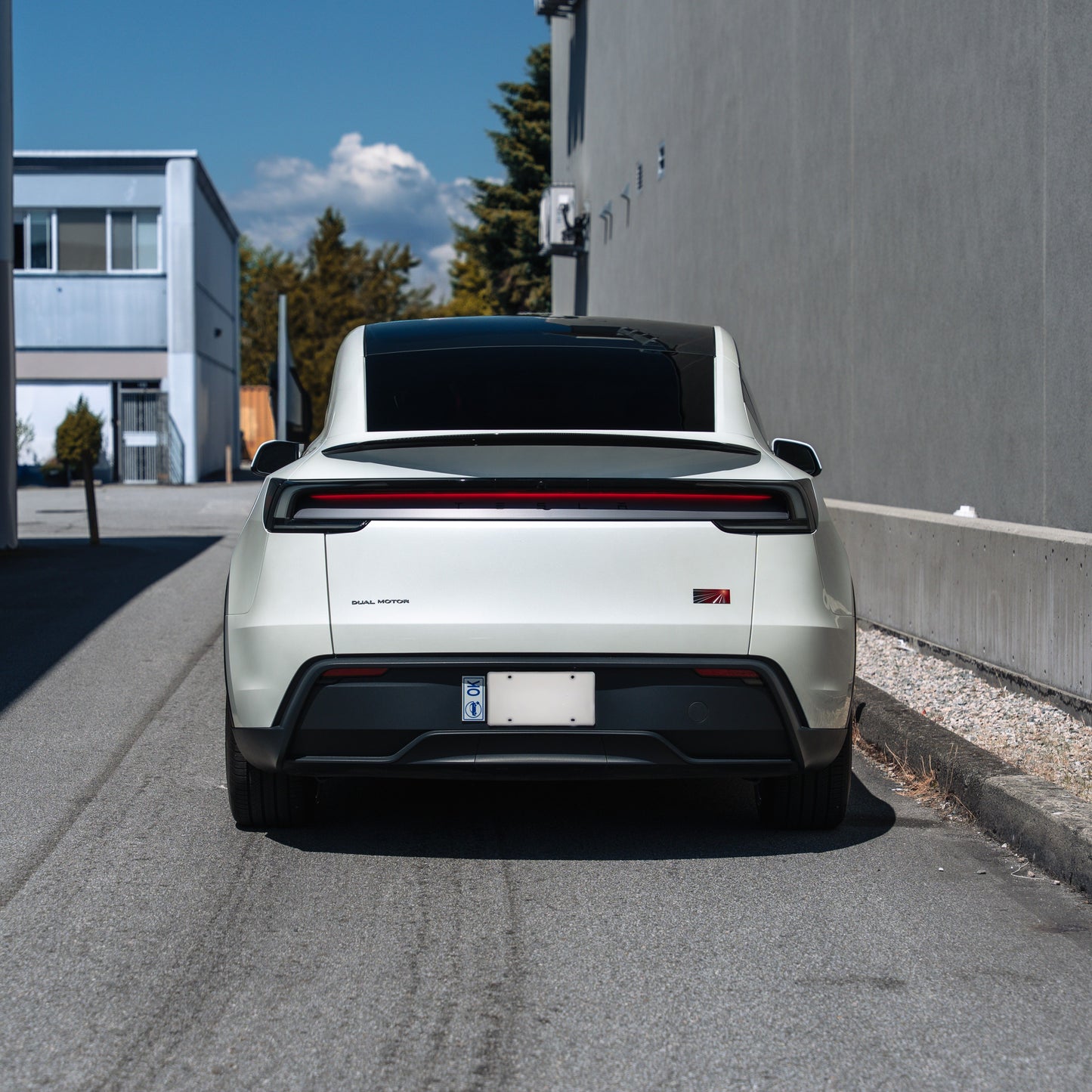 Model Y Juniper 2025+ Genuine Carbon Fiber Rear Trunk Performance Spoiler V2 (OEM Highland Style)