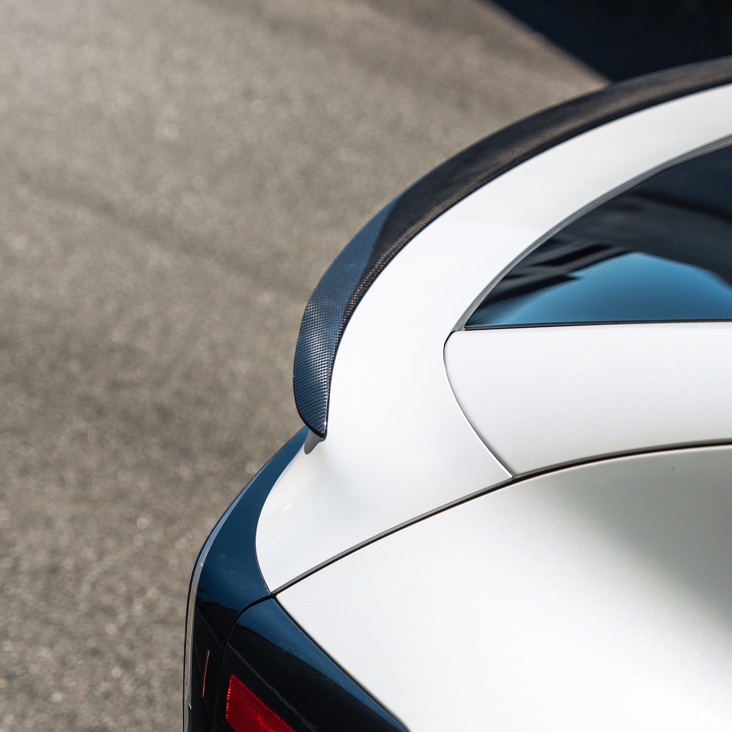 Model Y Juniper 2025+ Genuine Carbon Fiber Rear Trunk Performance Spoiler V2 (OEM Highland Style)