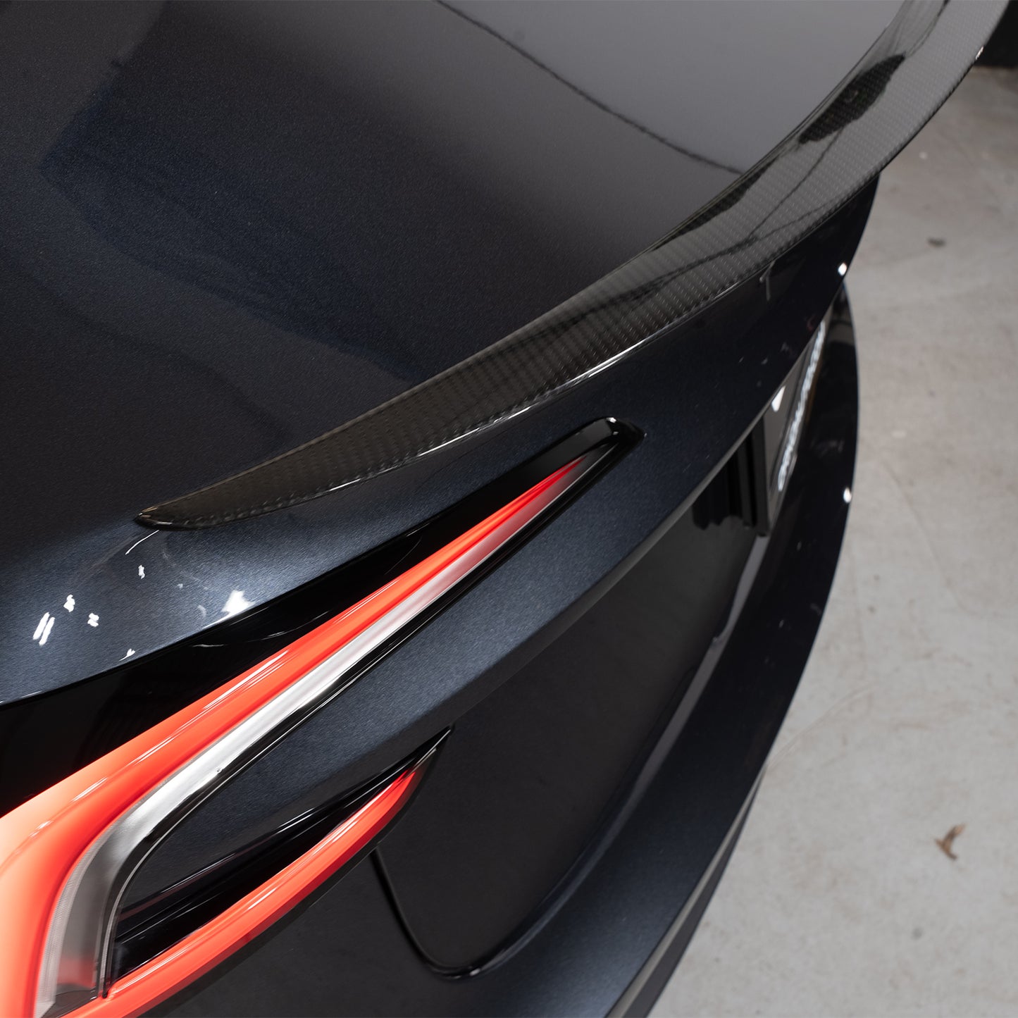 Model 3 Highland 2024+ Genuine Carbon Fiber Rear Trunk Performance Spoiler V1