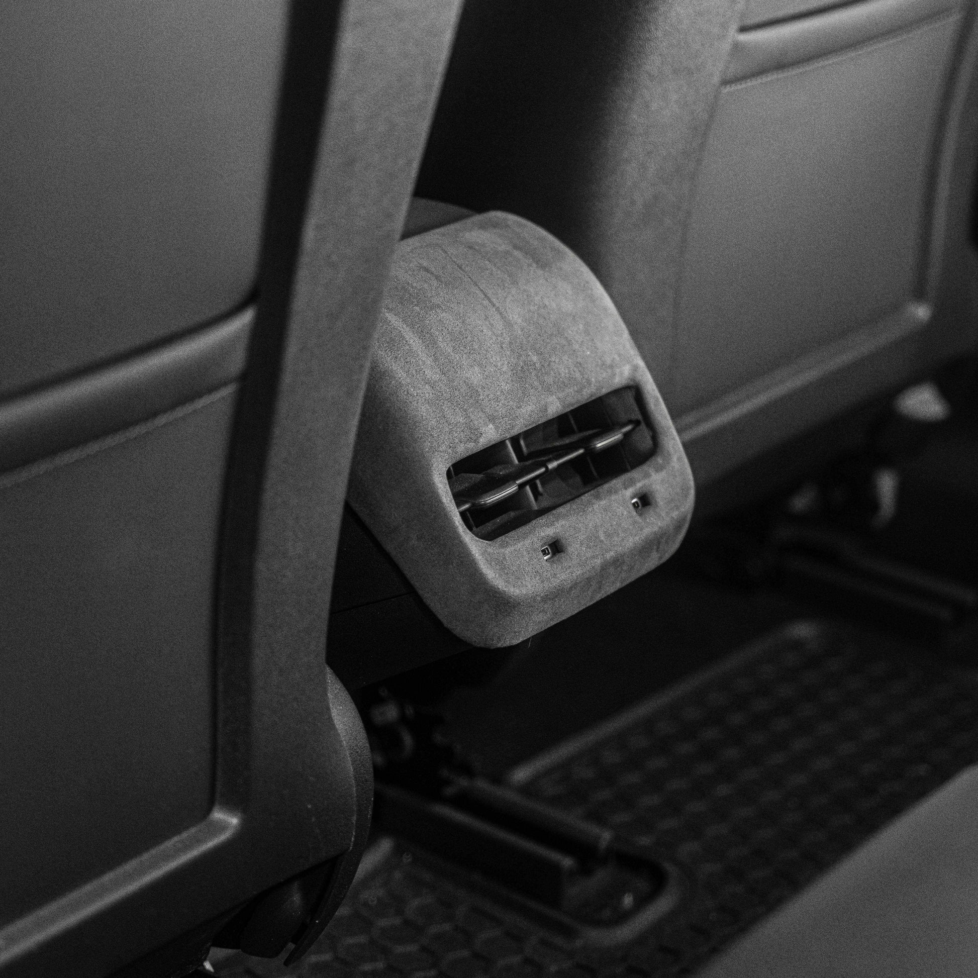 Model 3/Y Back Seat Vent Cover - Alcantara