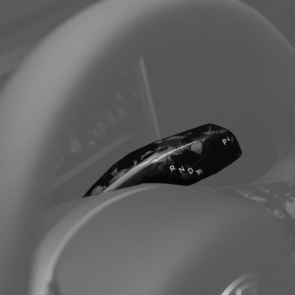 Model 3/Y Genuine Carbon Fiber Shifter Stalk Cover