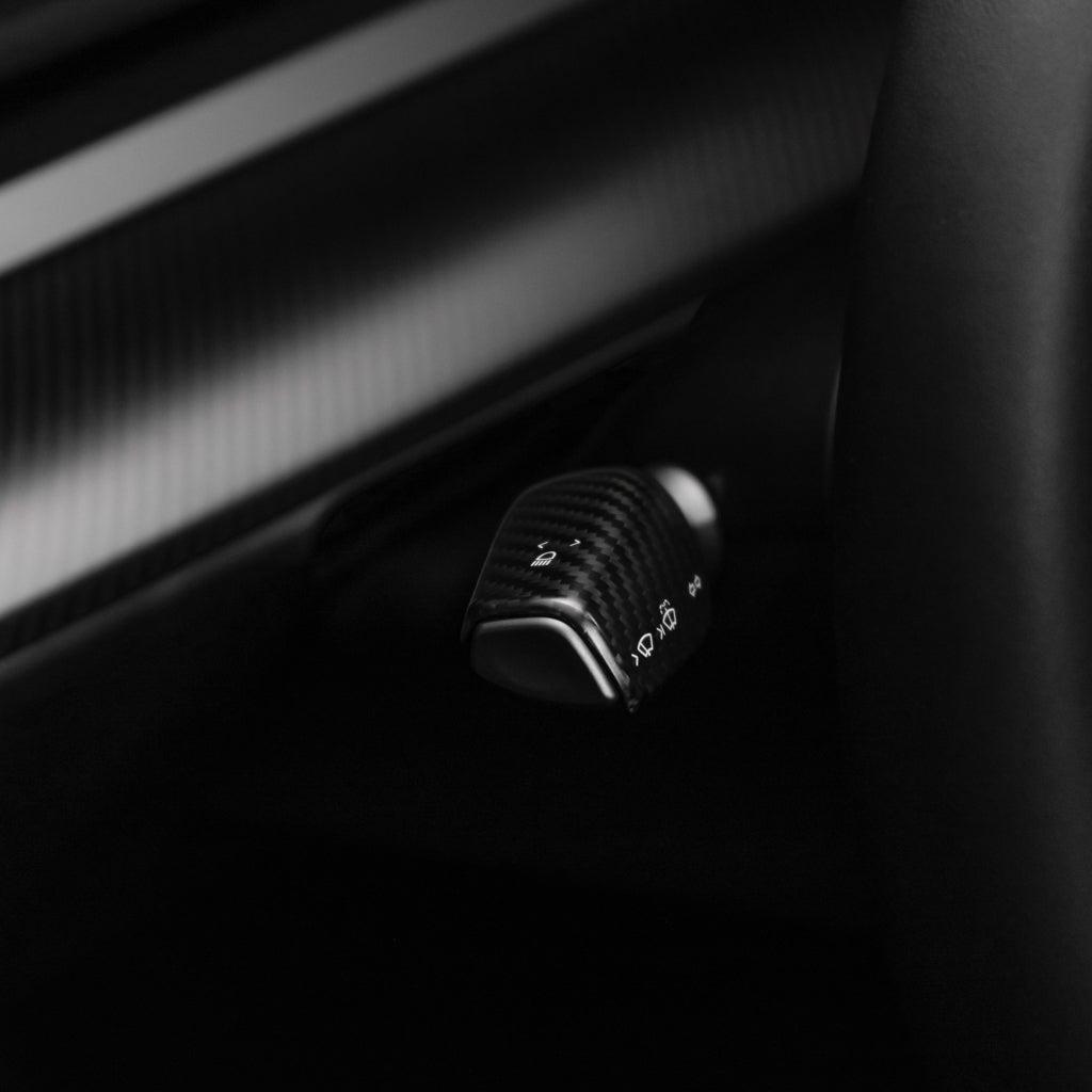 Model 3/Y Genuine Carbon Fiber Shifter Stalk Cover