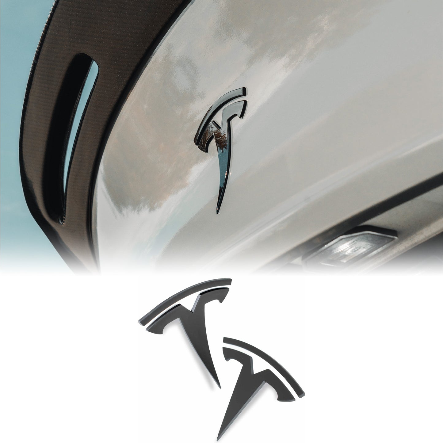 Model 3/Y ("T" Logo Badge) - Pair