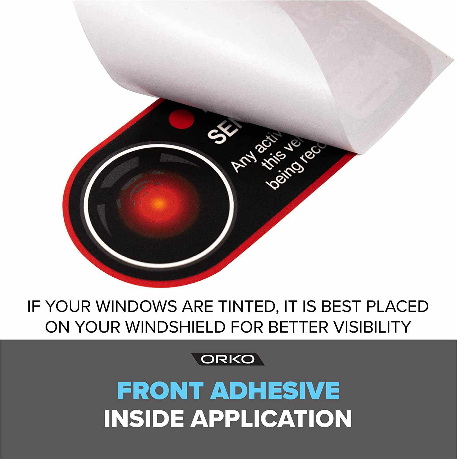 Model S, 3, X, Y Sentry Mode Window Sticker