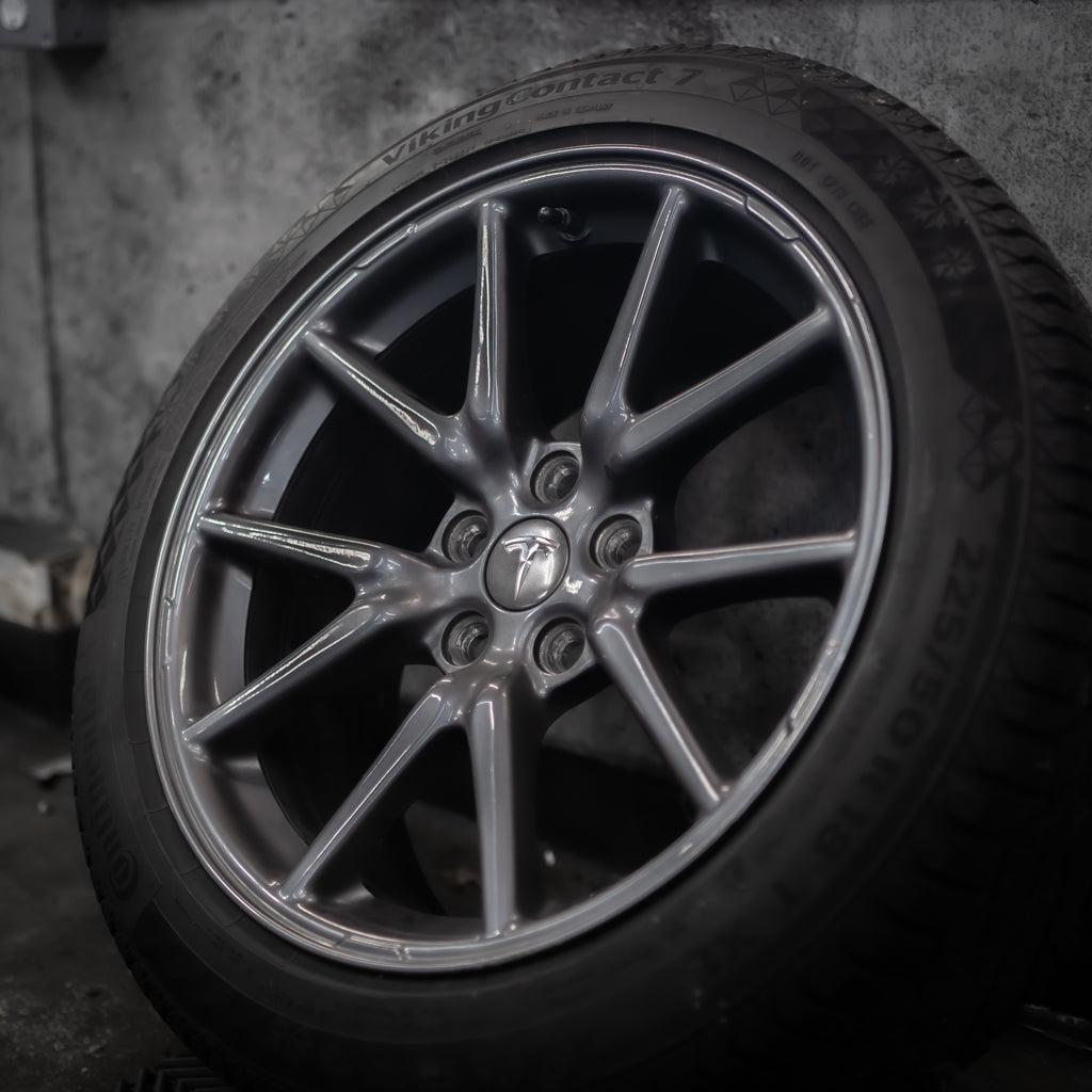 Model S, 3, X, Y T-Logo Center Cap Set