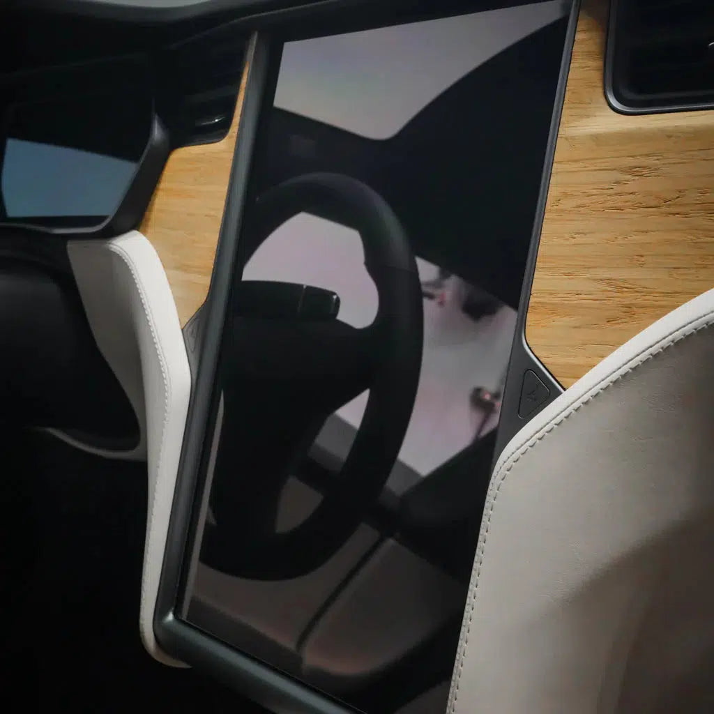 Model S/X Long Range & Plaid Tempered Glass Screen Protector (Front + Rear)