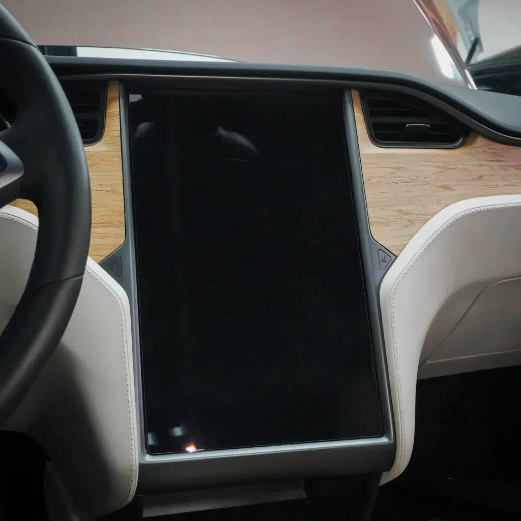 Model S/X Long Range & Plaid Tempered Glass Screen Protector (Front + Rear)