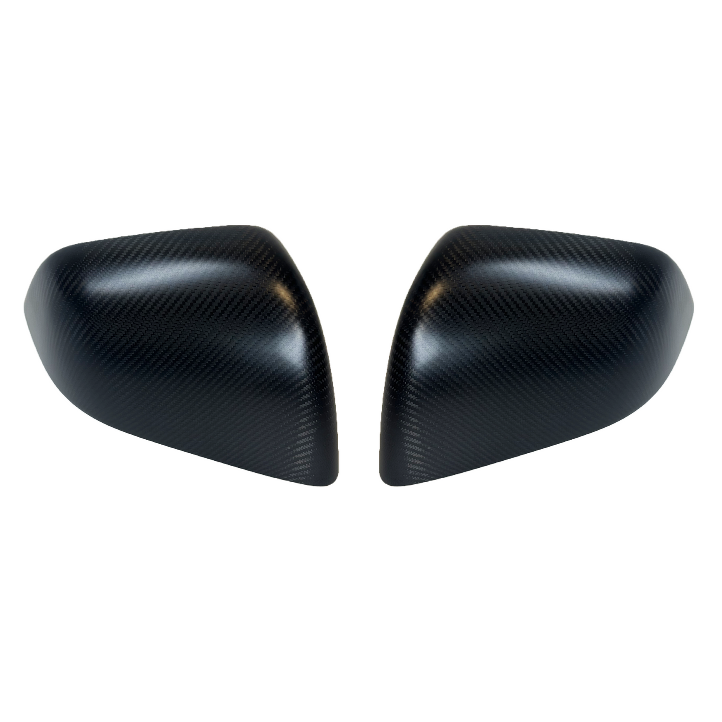 Model Y Genuine Carbon Fiber Mirror Caps - V3