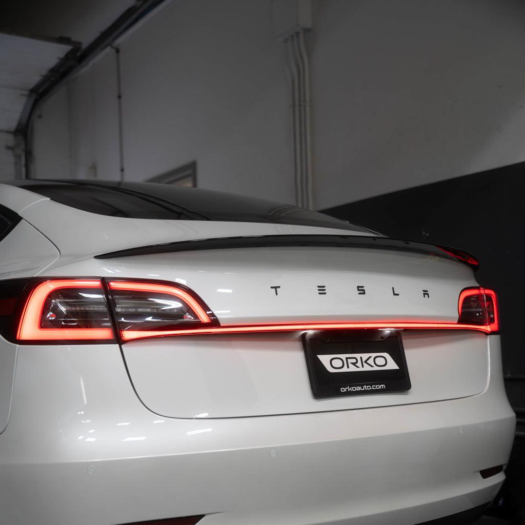 Tesla Model 3 ABS Rear Trunk Performance Spoiler - Gloss Black