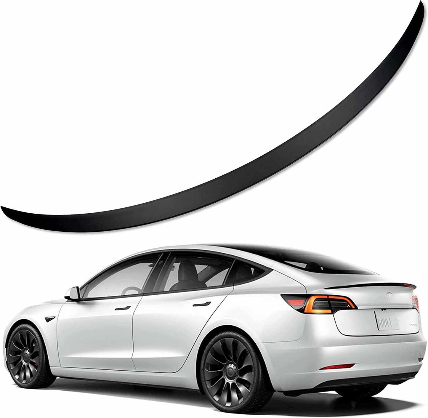 Model 3 ABS Rear Trunk Performance Spoiler - Gloss/Matte Black