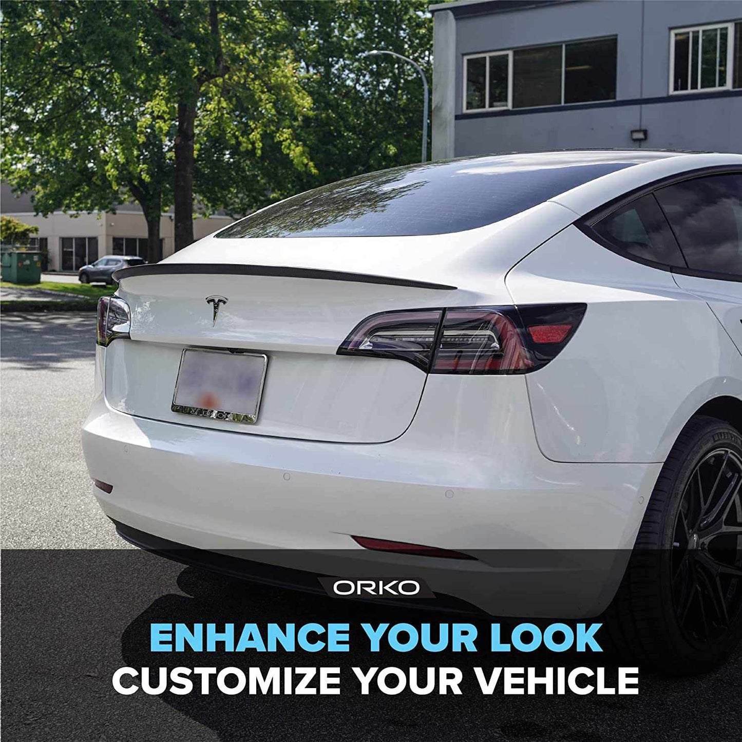 Model 3 Genuine Carbon Fiber Rear Trunk Performance Spoiler