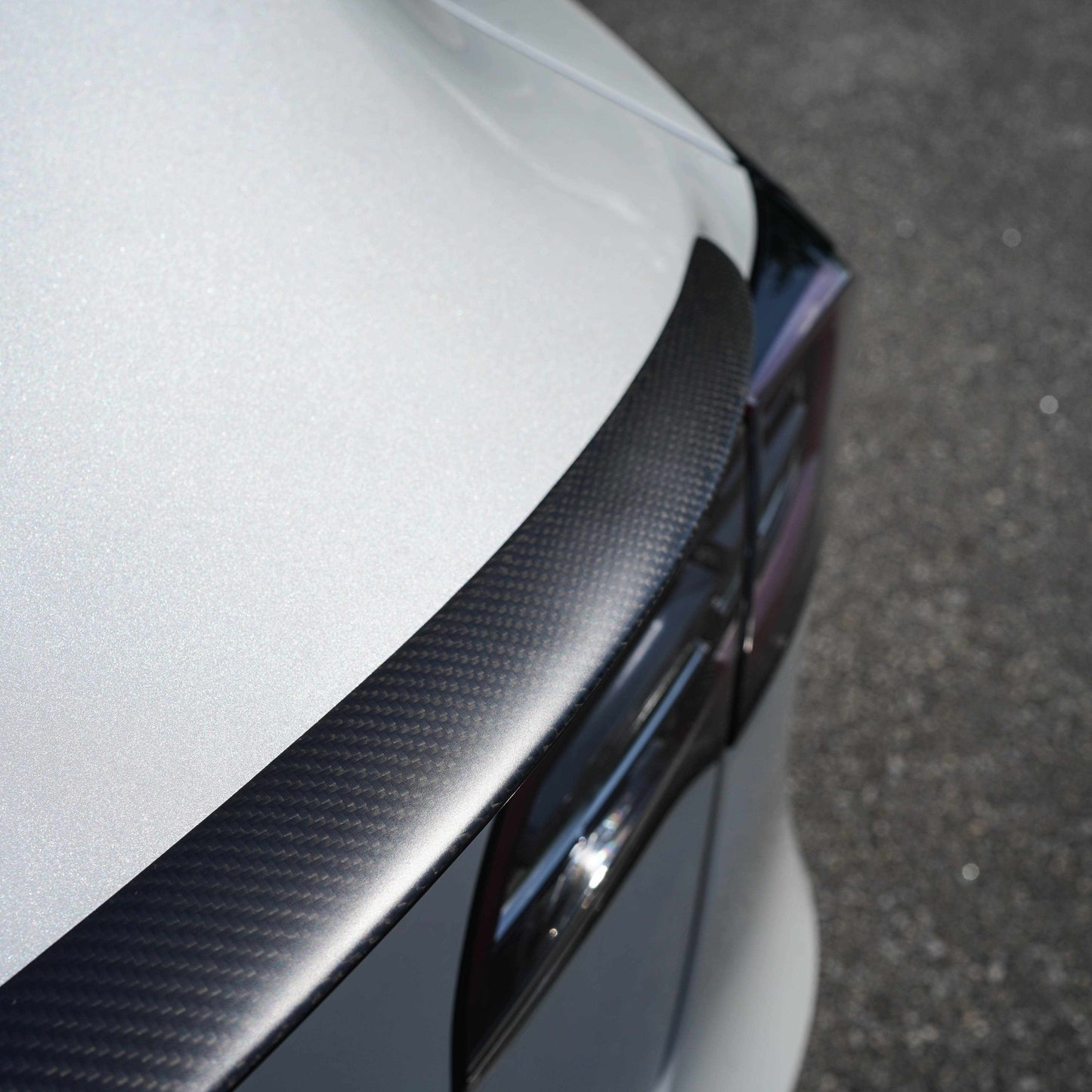 Model 3 Genuine Carbon Fiber Rear Trunk Performance Spoiler