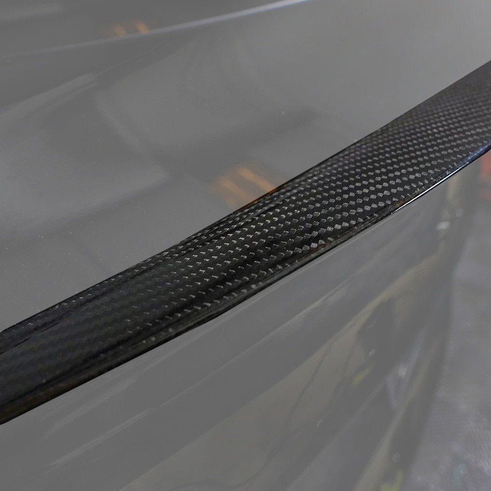 Model Y Genuine Carbon Fiber Rear Trunk Performance Spoiler