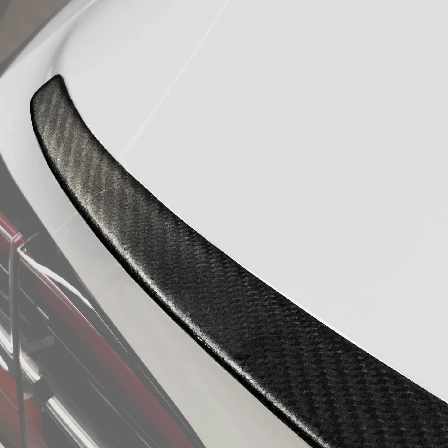 Model Y Genuine Carbon Fiber Rear Trunk Performance Spoiler
