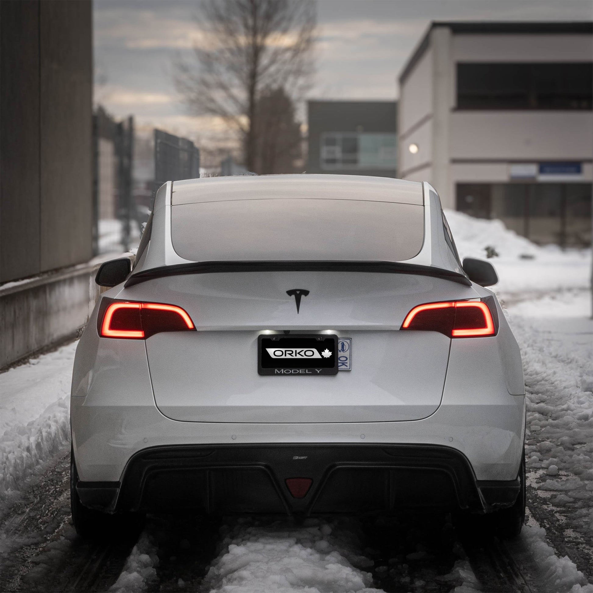 Tesla Model Y Rear Trunk Performance Spoiler V2 - Gloss Carbon Fiber