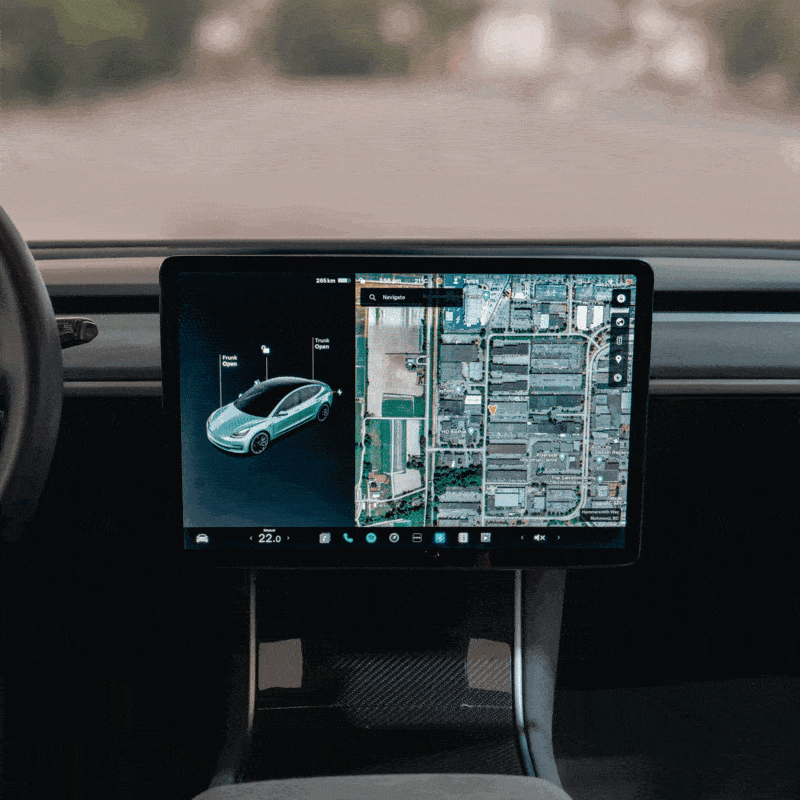 Tesla Model 3/Y V3.0 Dual Axis Screen Tilt/Swivel Mount
