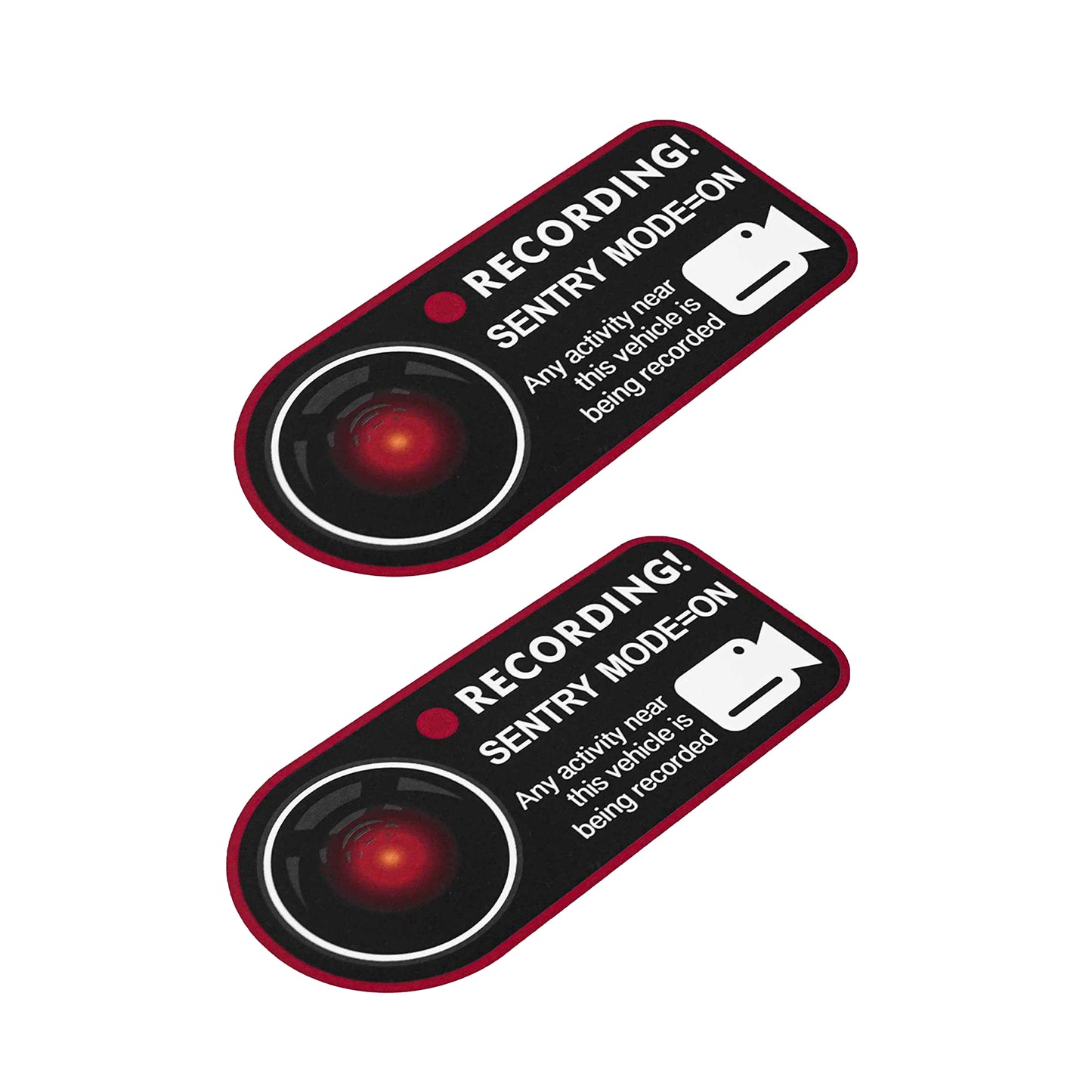 Model S, 3, X, Y Sentry Mode Window Sticker
