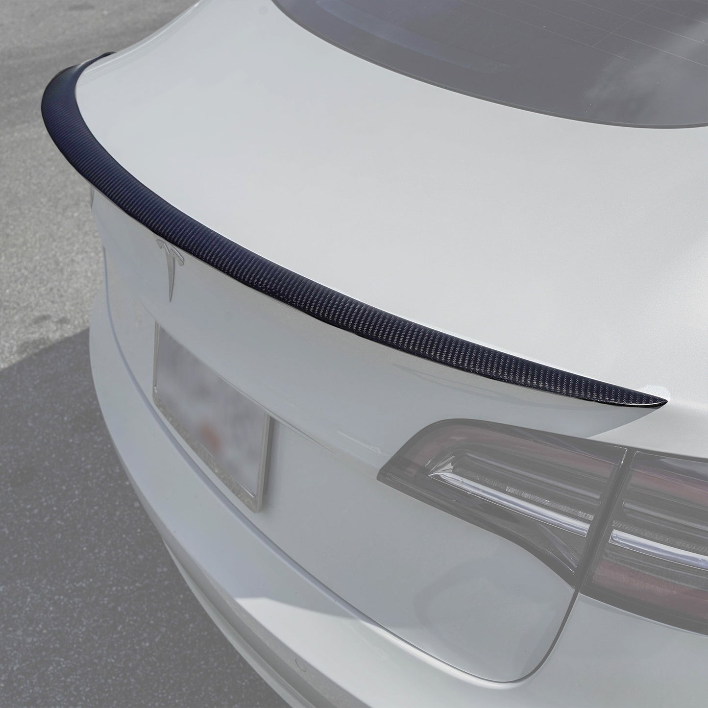 Model 3 Genuine Carbon Fiber Rear Trunk Performance Spoiler