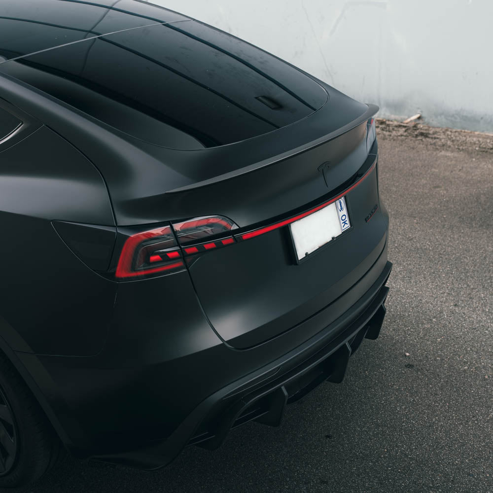 Model Y ABS Rear Bumper Diffuser - Gloss/Matte Black