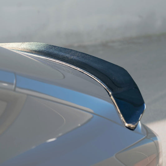 Model 3 Duck Tail Style Spoiler - Gloss Carbon Fiber