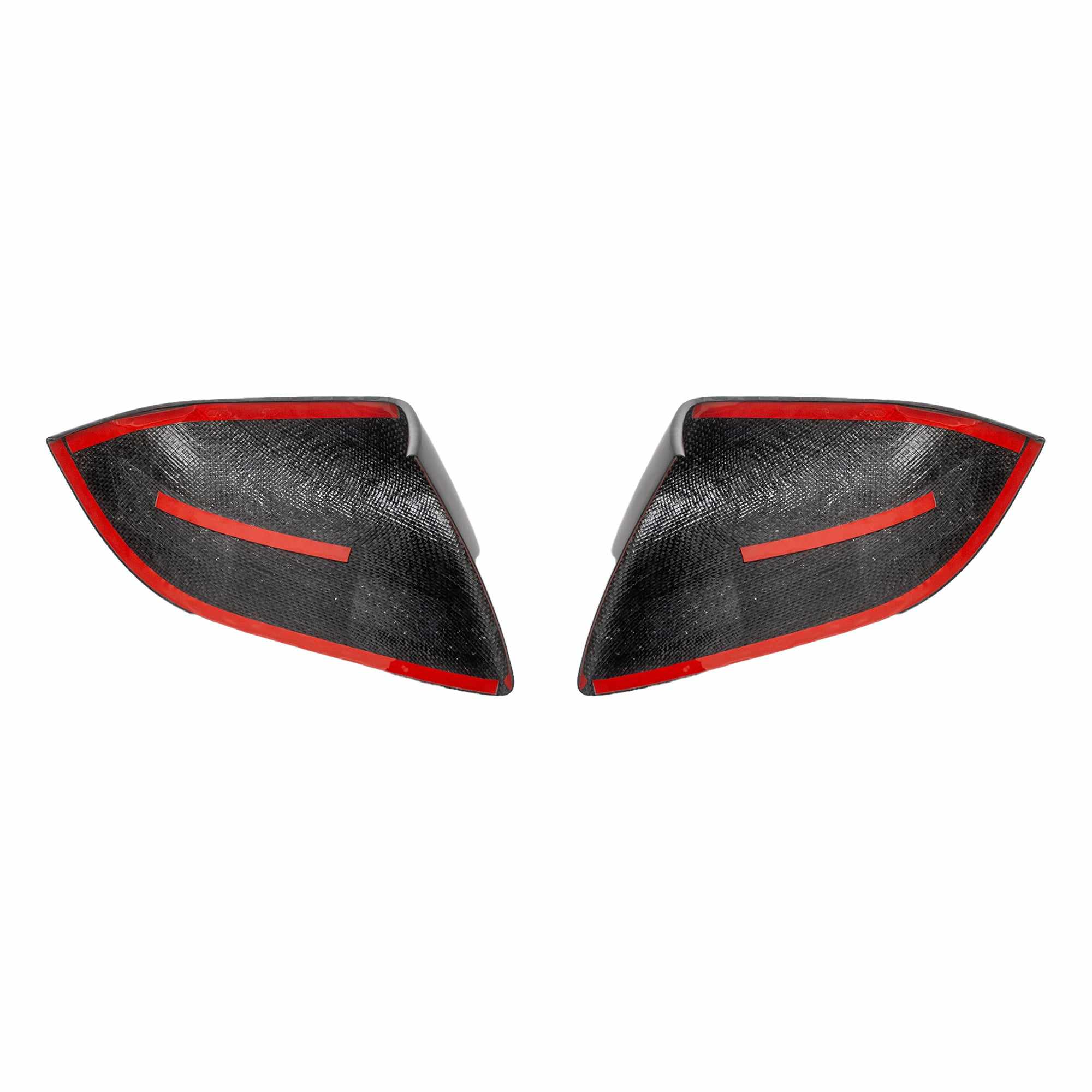 Model 3 Genuine Carbon Fiber Mirror Caps | ORKO – ORKO Auto