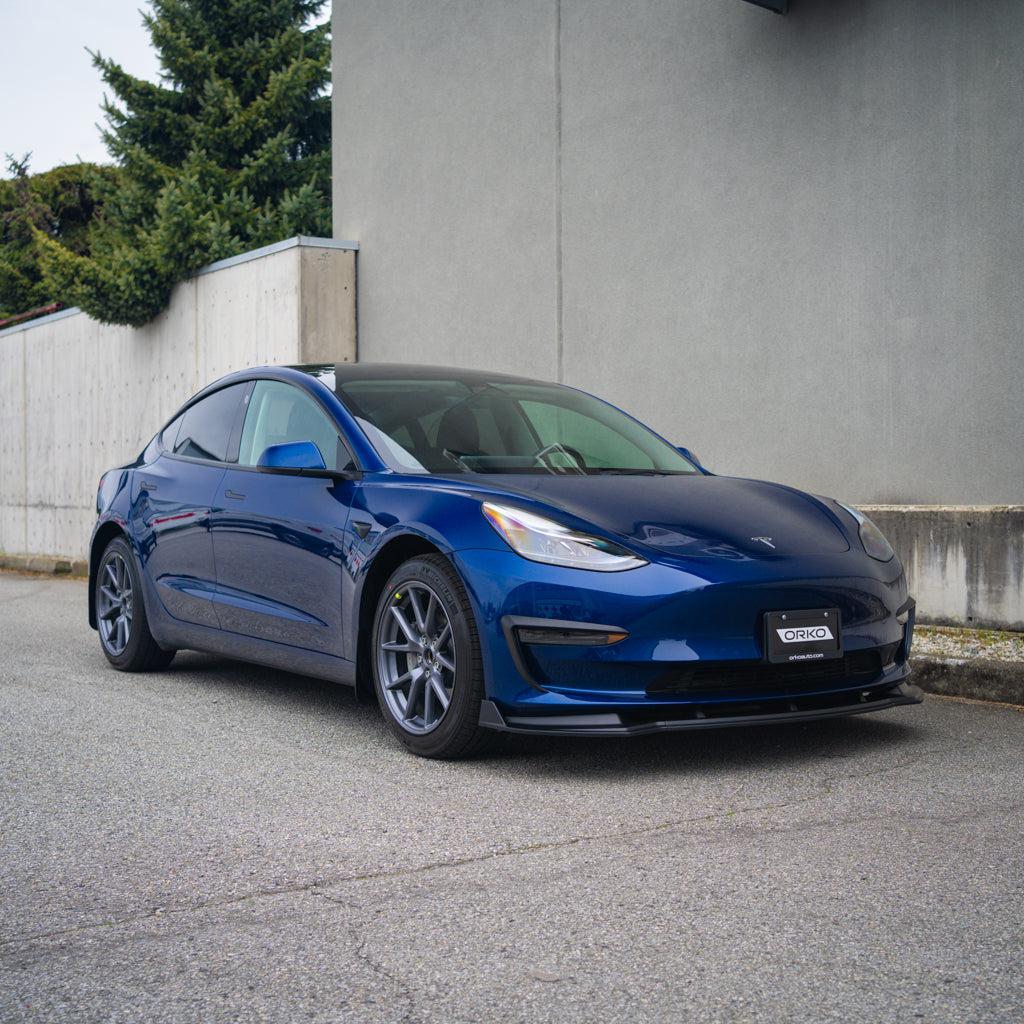 Model 3 Sport Front Lip/Splitter - Matte Black