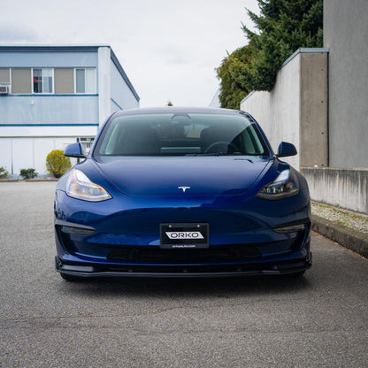 Model 3 Sport Front Lip/Splitter - Matte Black