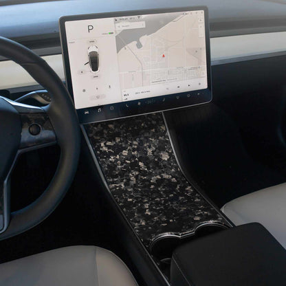 Model 3/Y Genuine Carbon Fiber Center Console Covers