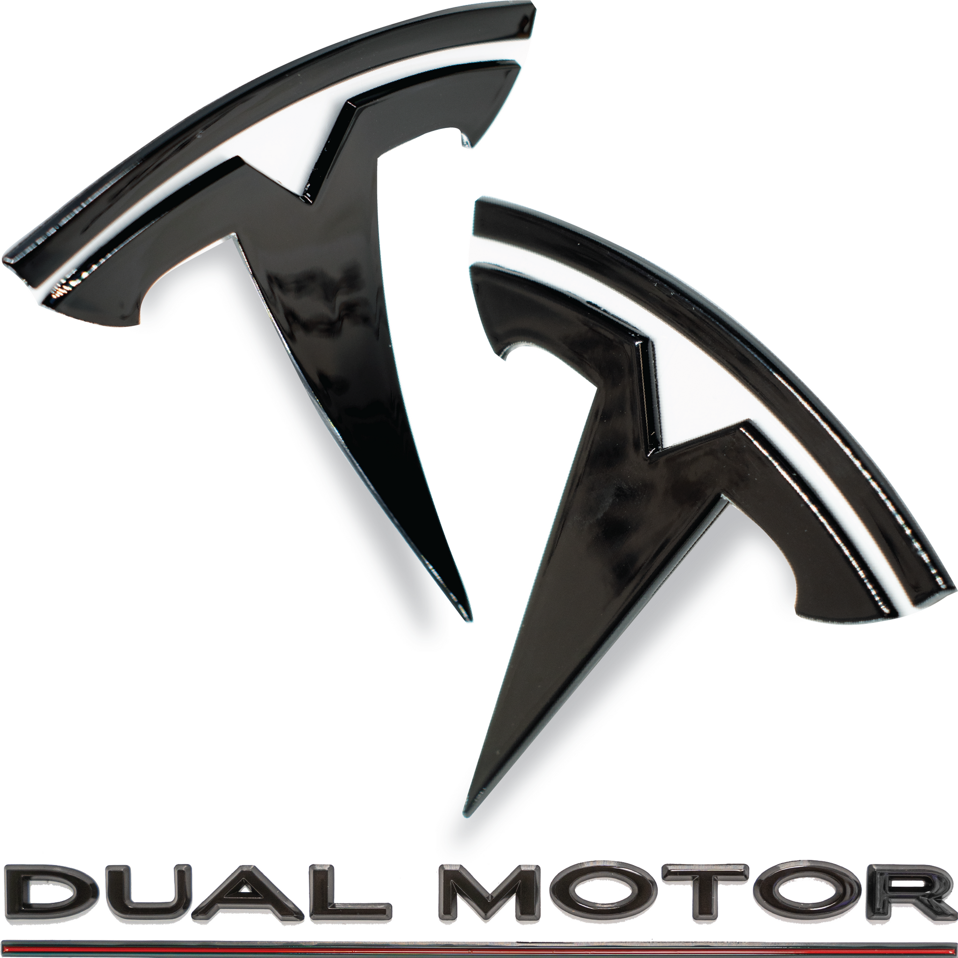 Model Y OEM Black Badges Bundle