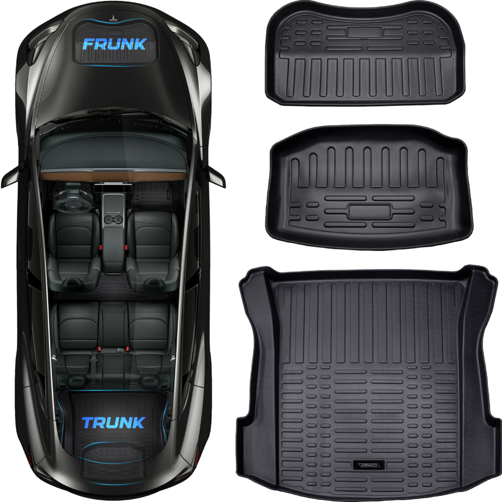 Tesla Model 3 Trunk and Frunk Mats